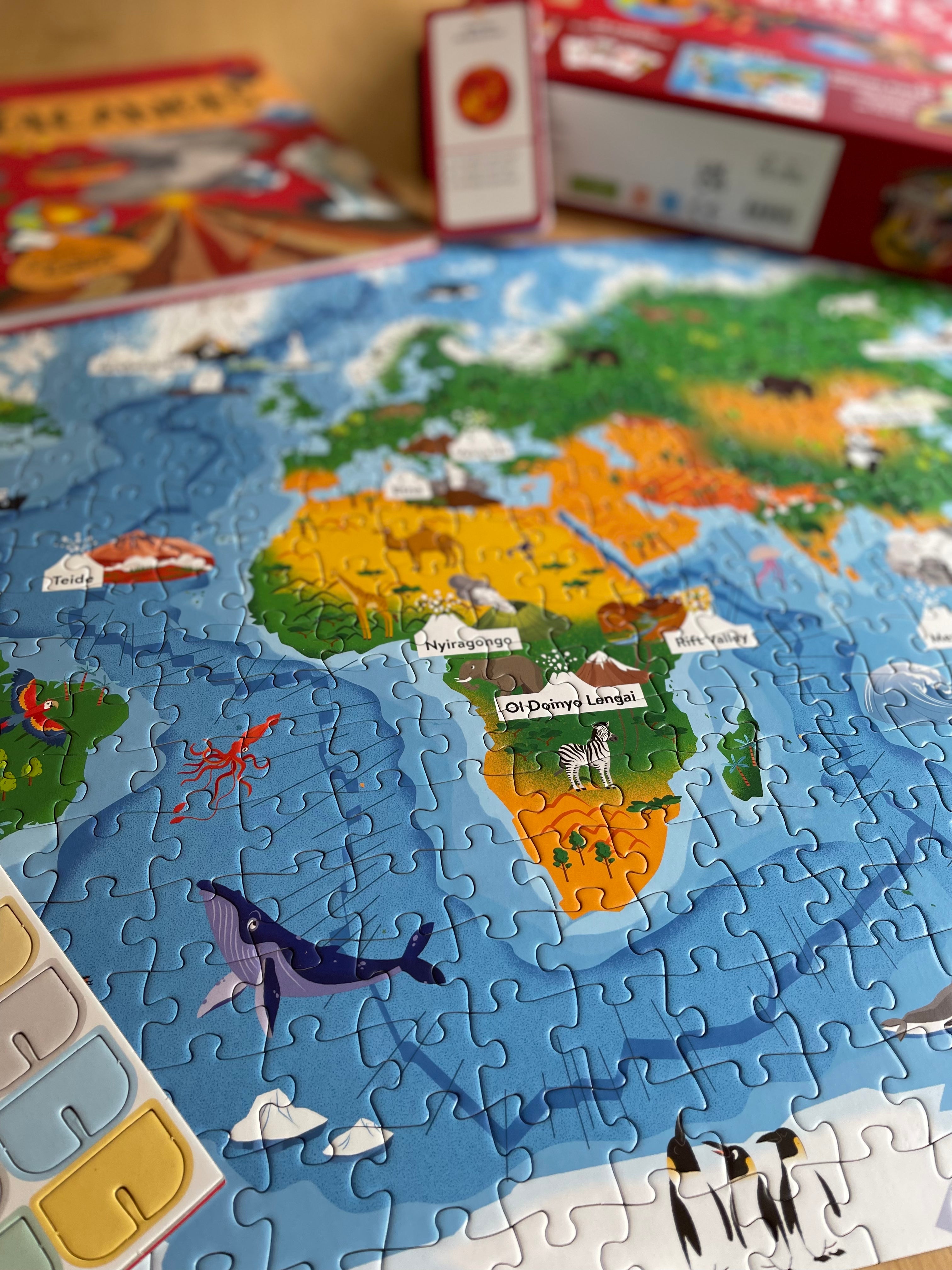Volcanoes Ultimate Atlas, 3D Models, Book and Game Set