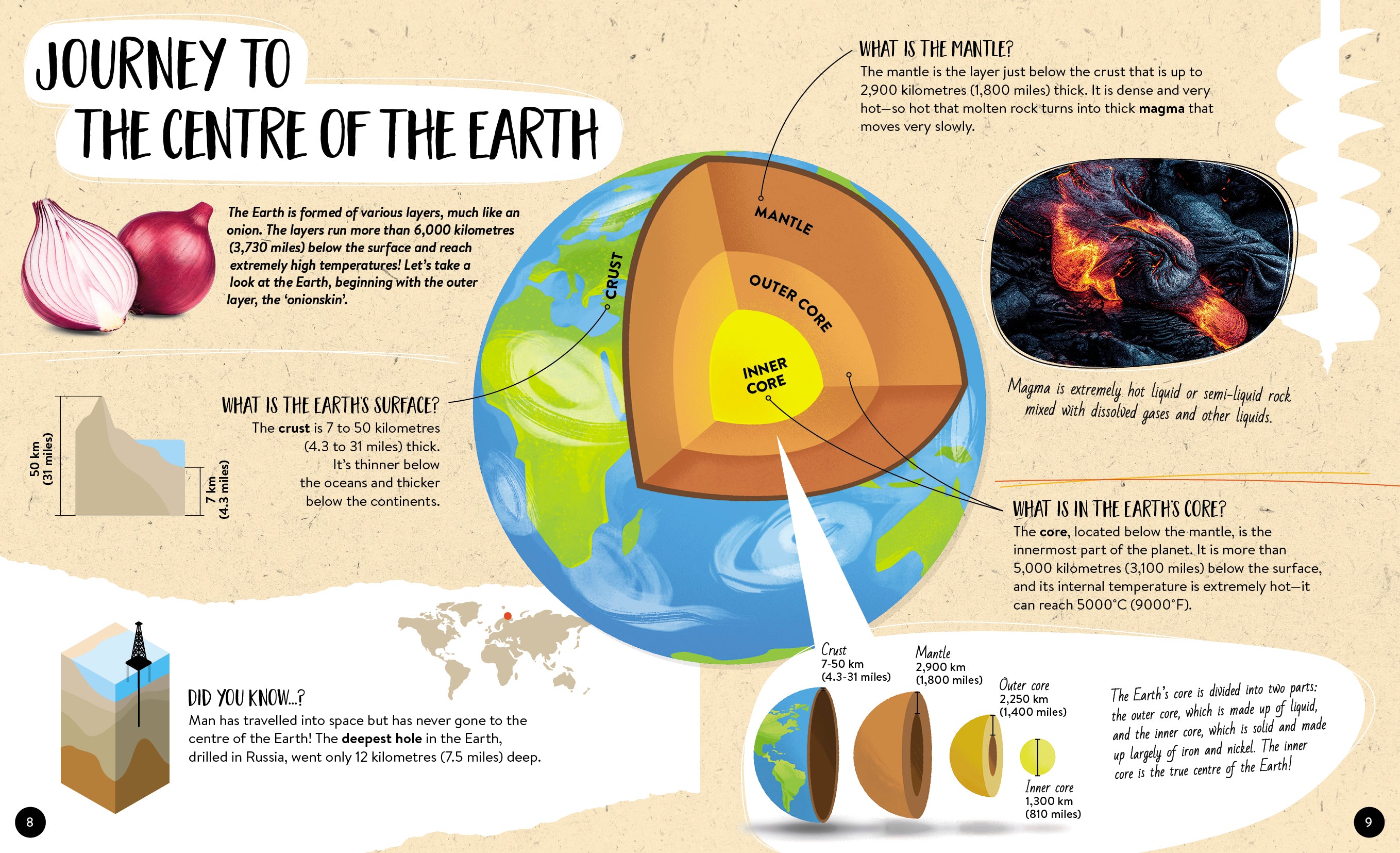 What How Why Volcanoes Book and Poster