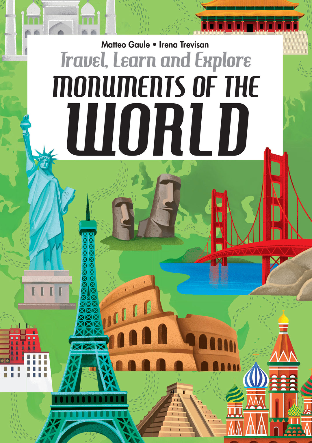 Travel Learn Explore Puzzle & Book Set - Monuments