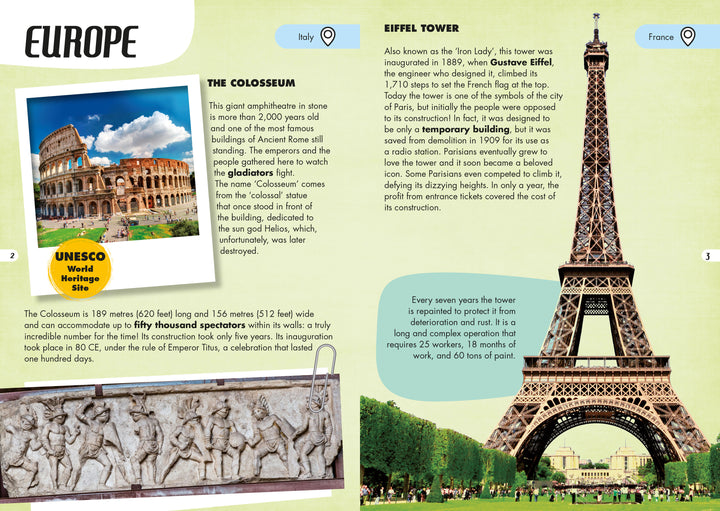 Travel Learn Explore Puzzle & Book Set - Monuments