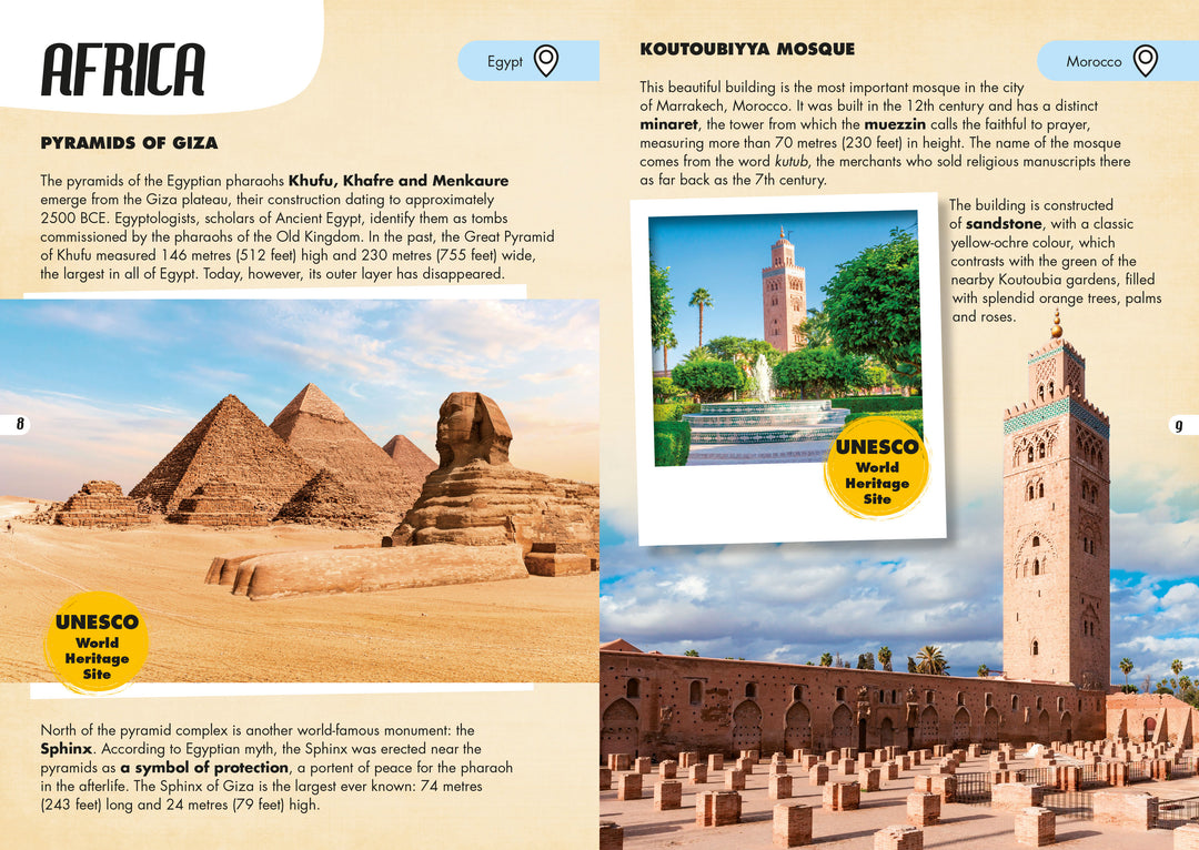 Travel Learn Explore Puzzle & Book Set - Monuments