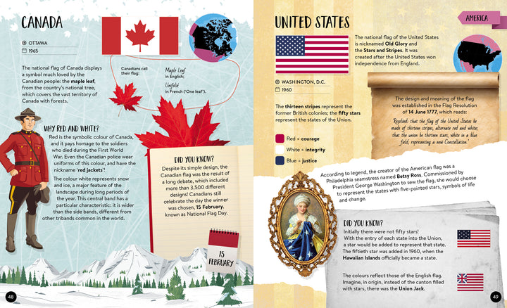 What How Why Flags Book and Poster