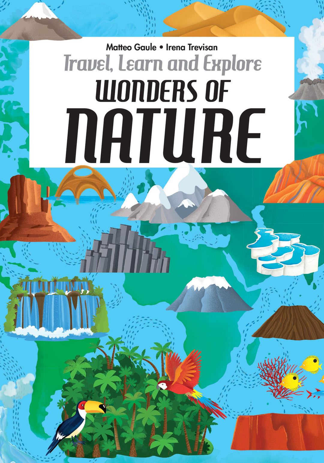 Travel Learn Explore Puzzle & Book Set - Wonders of Nature