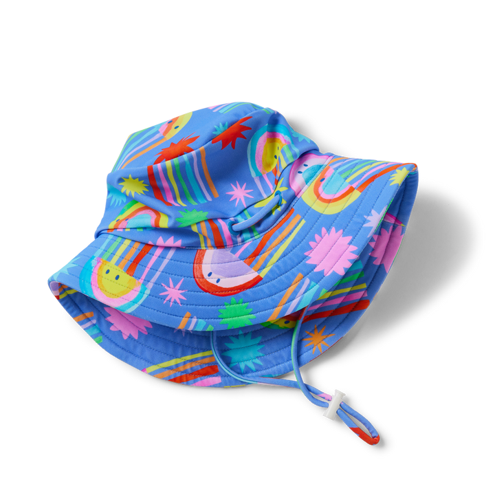 Halcyon Nights Here We Glow Swim Bucket Hat