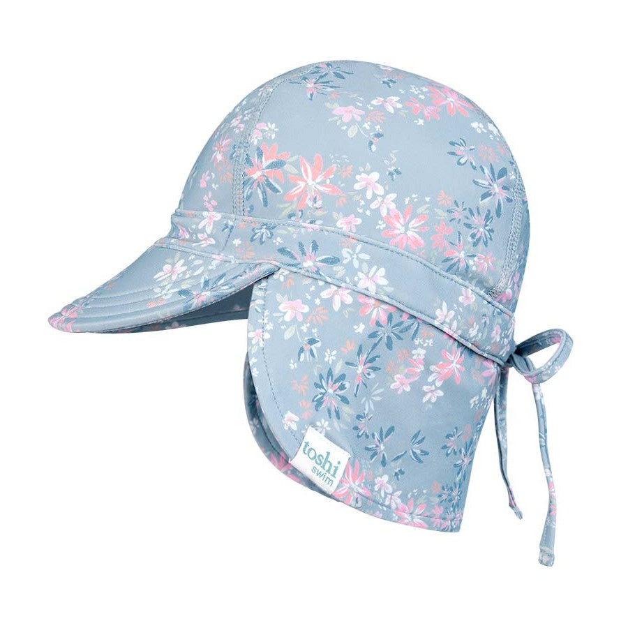 Toshi Swim Baby Flap Cap - Athena Dusk