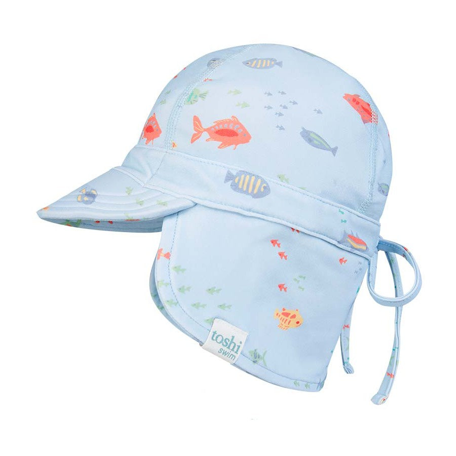 Toshi Swim Baby Flap Cap - Reef