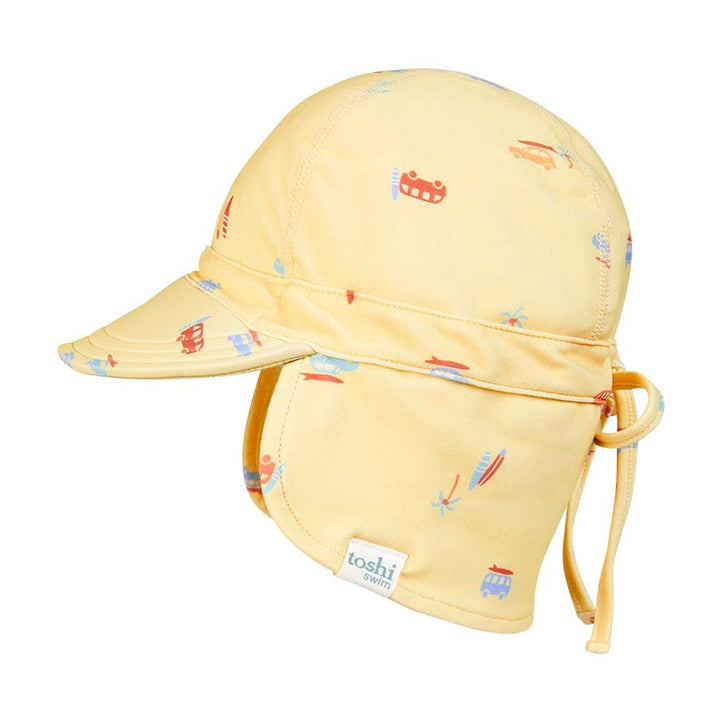 Toshi Swim Baby Flap Cap - Sunny