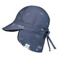 Toshi Swim Baby Flap Cap - Whales