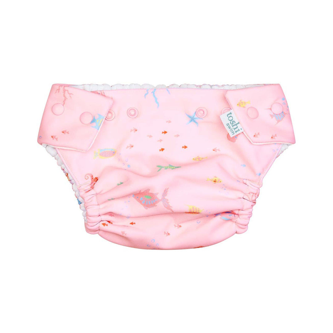 Toshi Swim Baby Nappy - Coral