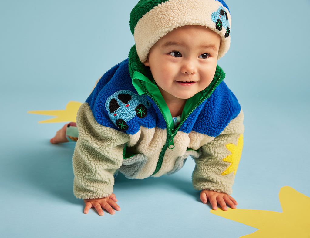 Halcyon Nights Sherpa Jacket - Seoul City