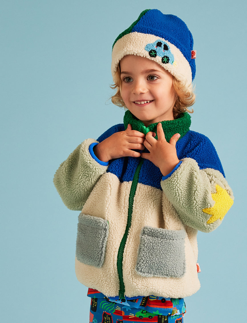 Halcyon Nights Sherpa Jacket - Seoul City