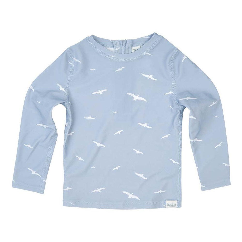 Toshi Swim Kids Rashie Long Sleeve Half Zip - Coogee