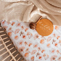 Snuggle Hunny Bassinet Sheet/Change Pad Cover - Paradise