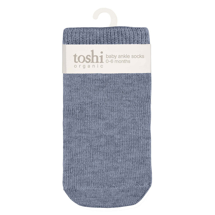 Toshi Organic Ankle Dreamtime Socks - River