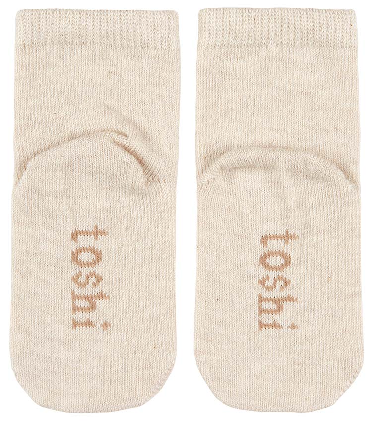 Toshi Organic Baby Socks - Dreamtime / Oatmeal