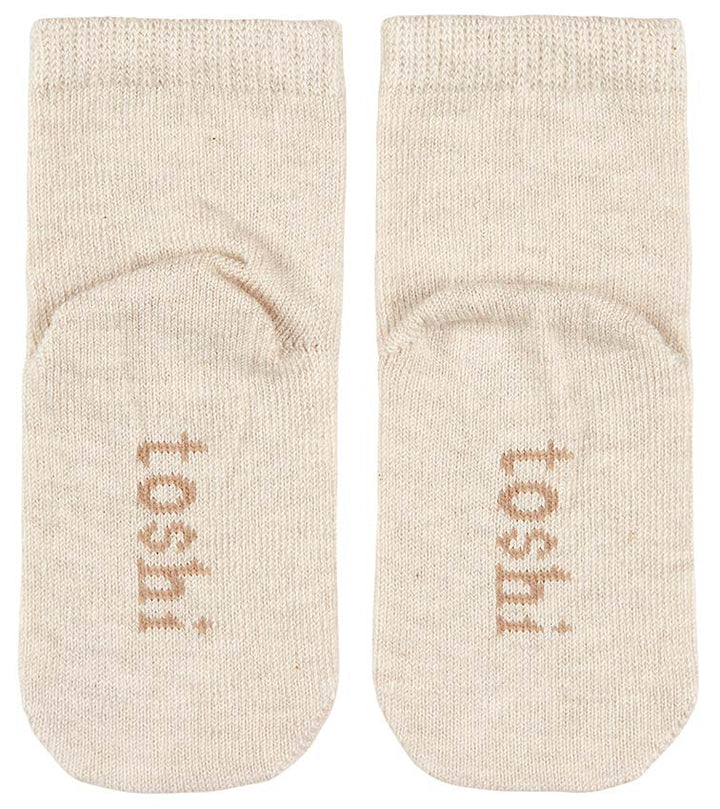 Toshi Organic Baby Socks - Dreamtime / Oatmeal