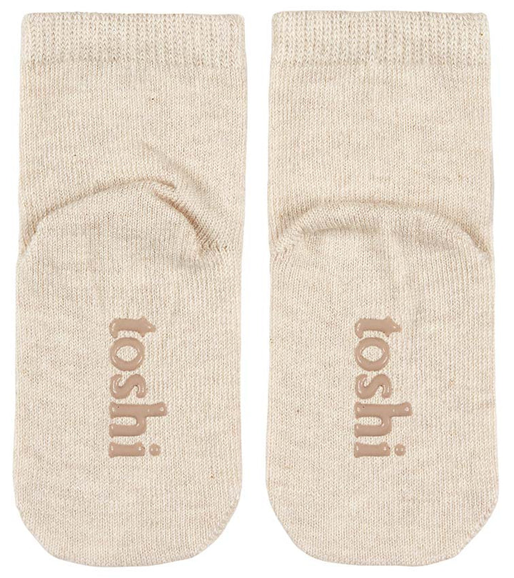 Toshi Organic Baby Socks - Dreamtime / Oatmeal