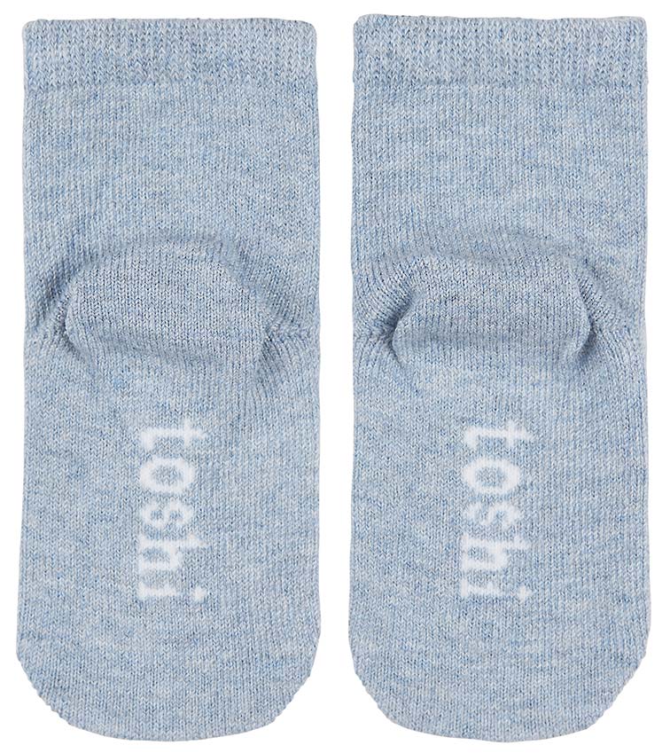 Toshi Organic Baby Socks - Dreamtime / Tide