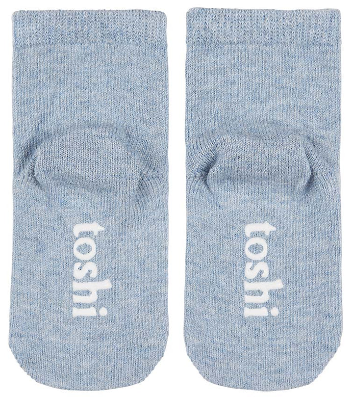 Toshi Organic Baby Socks - Dreamtime / Tide