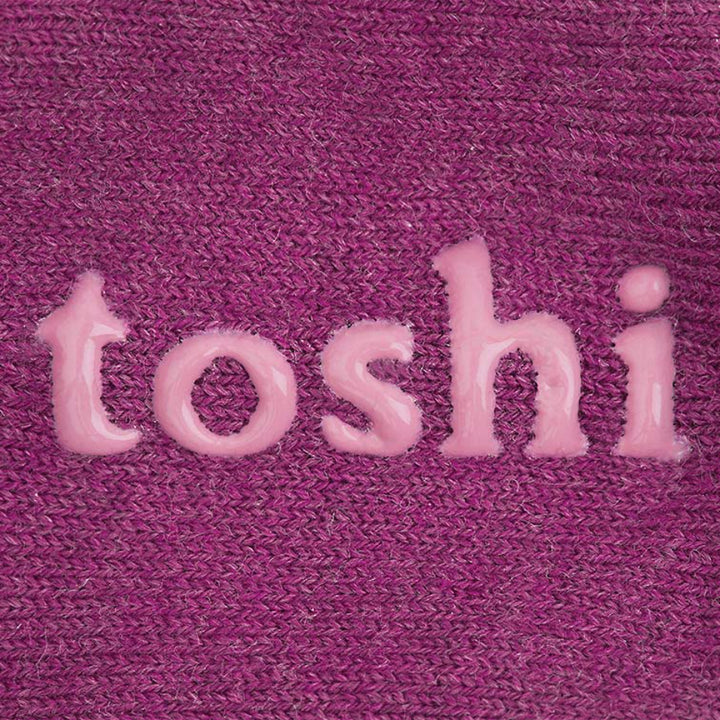 Toshi Organic Knee Dreamtime Socks - Violet