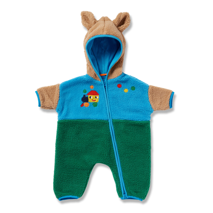Halcyon Nights Sherpa Roosuit - Rainbow Express