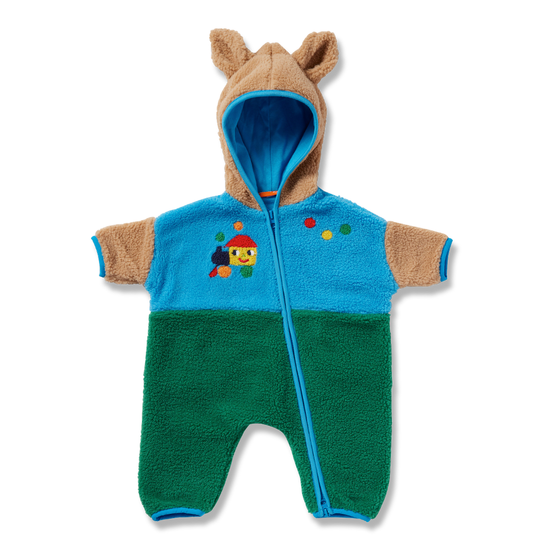 Halcyon Nights Sherpa Roosuit - Rainbow Express