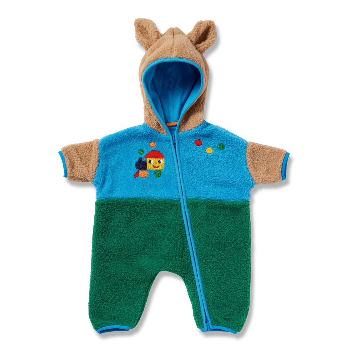 Halcyon Nights Sherpa Roosuit - Rainbow Express