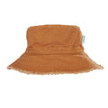 Frayed Bucket Hat - Chestnut