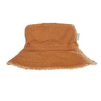 Frayed Bucket Hat - Chestnut