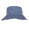 Frayed Bucket Hat - Blue