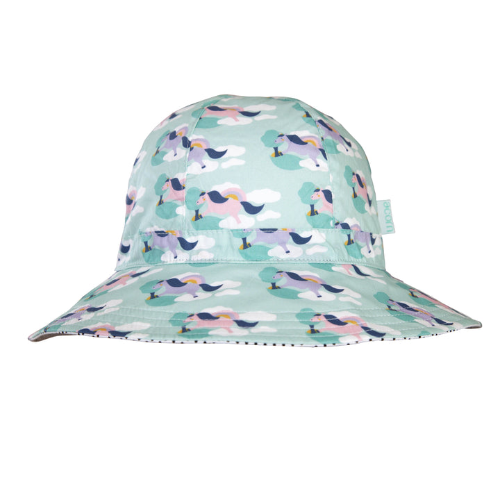 Acorn Wide Brim Sunhat - Dancing Unicorn