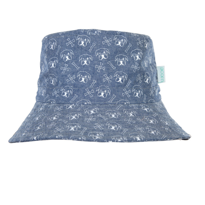 Acorn Wide Brim Bucket Hat - Bulldog