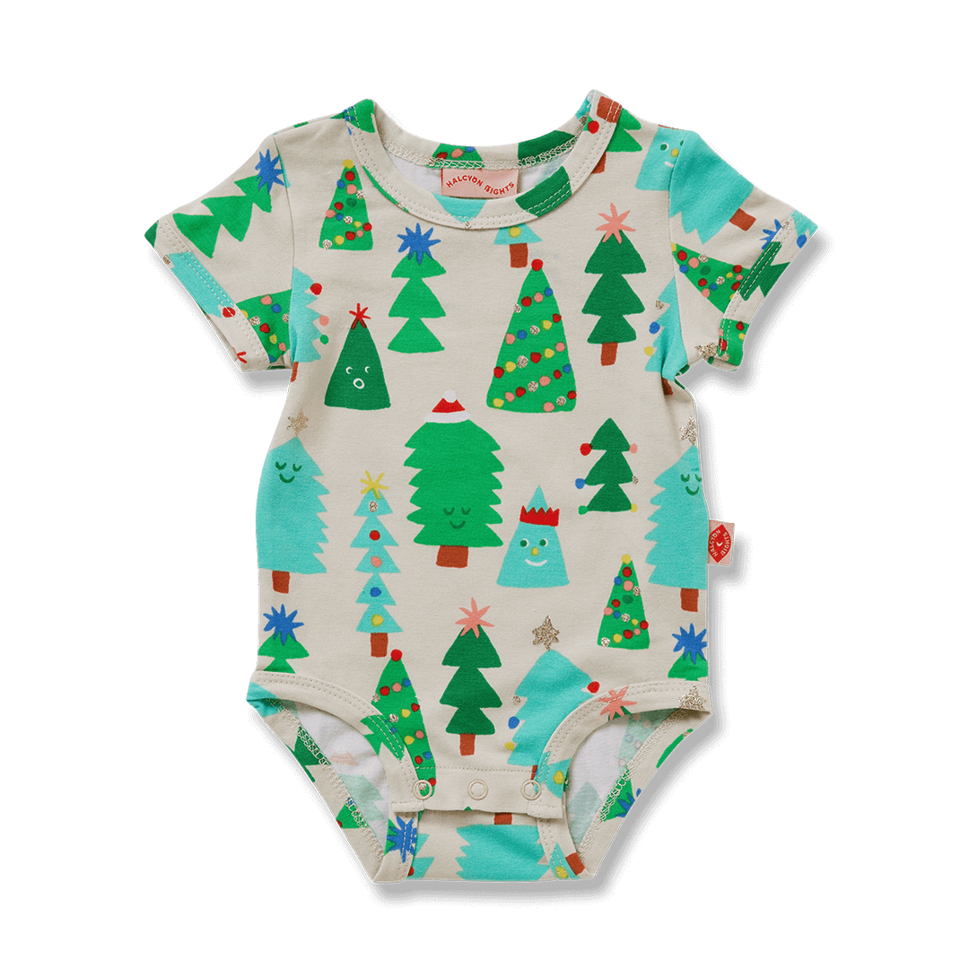 Halcyon Nights Short Sleeve Bodysuit - Twinkle Twinkle