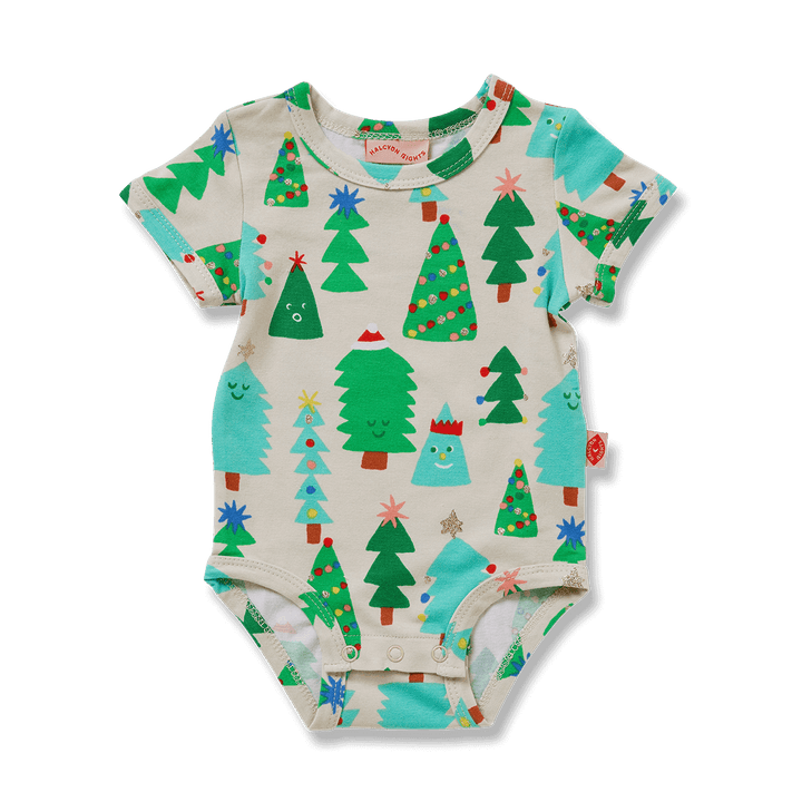 Halcyon Nights Short Sleeve Bodysuit - Twinkle Twinkle