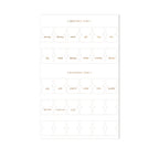 2024 Planner Tab Stickers | Lettering