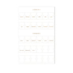2024 Planner Tab Stickers | Plain