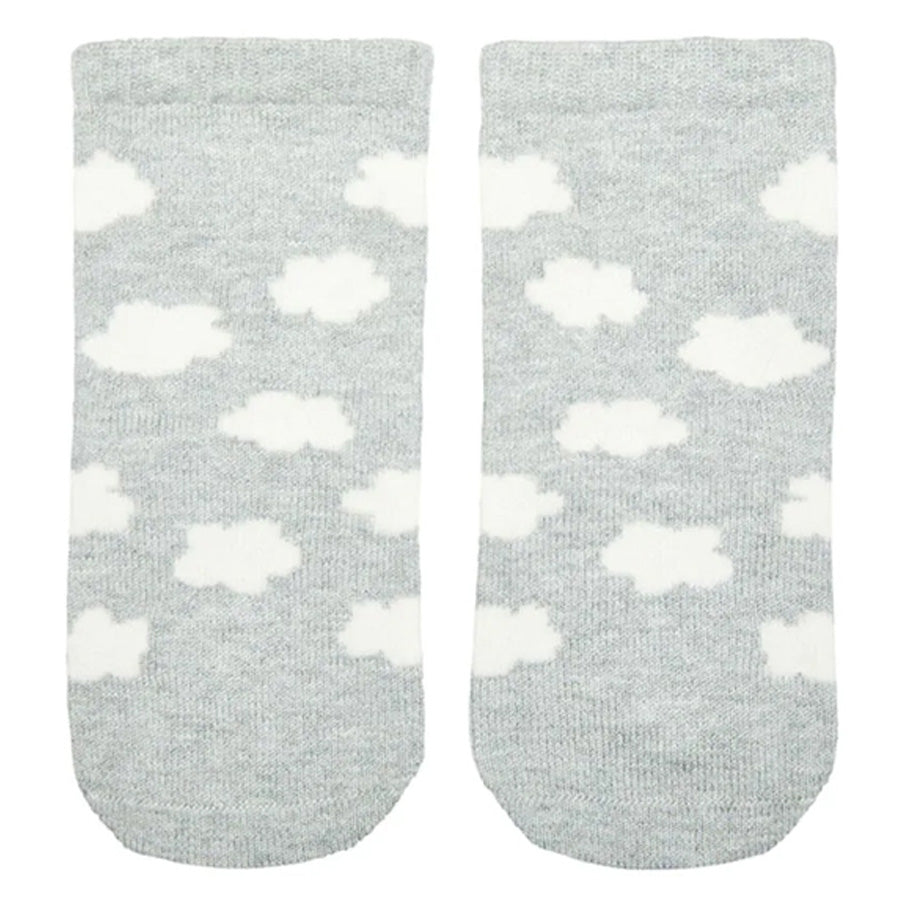 Toshi Organic Baby Jacquard Socks - Storm