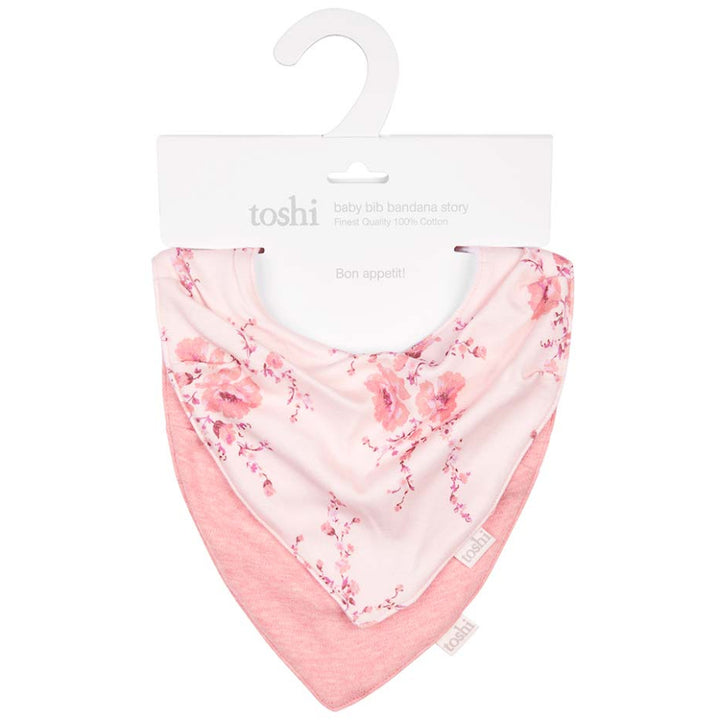 Toshi Baby Bandana Bib 2pc - Story / Camilla