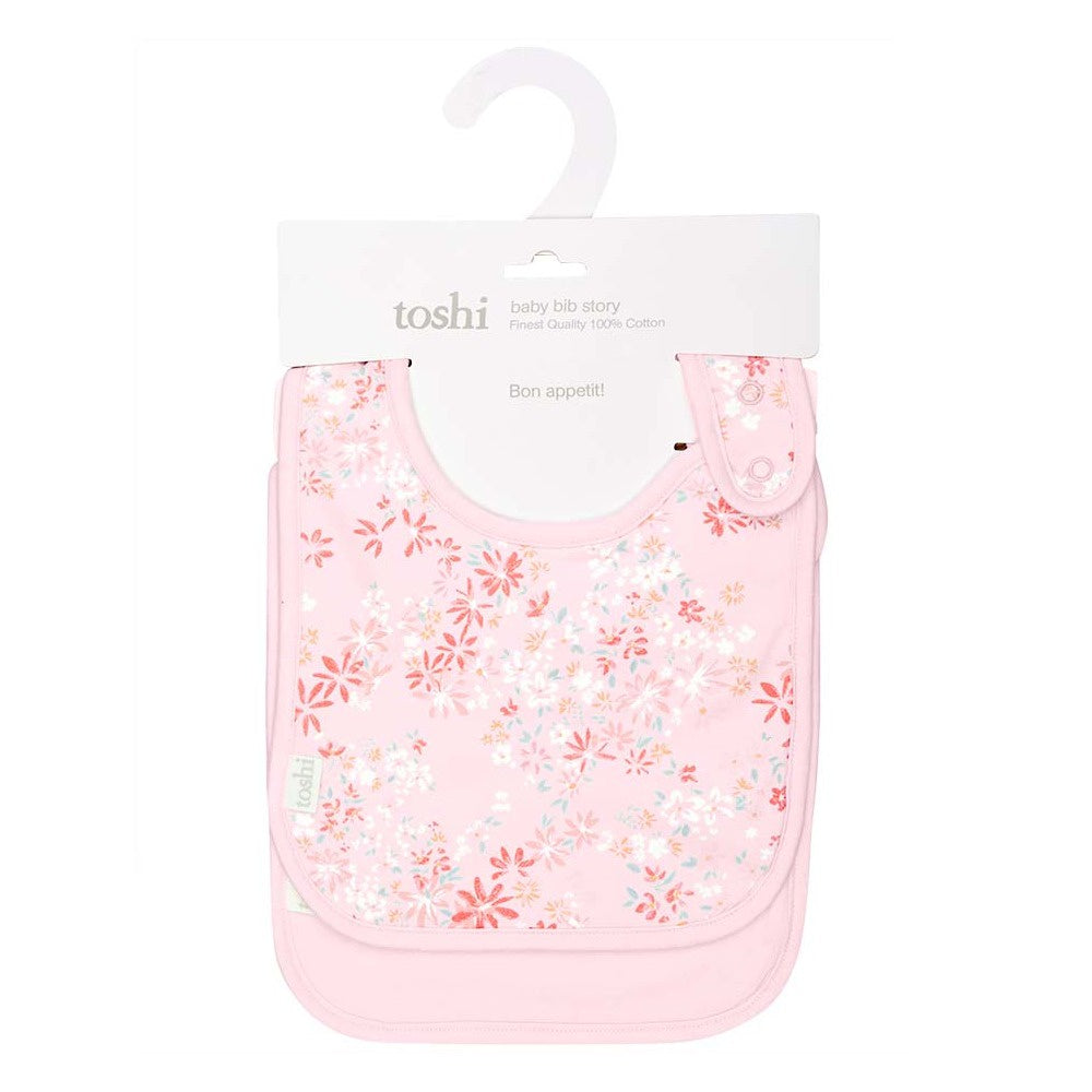 Toshi Baby Bib Story 2 pack - Athena Blossom