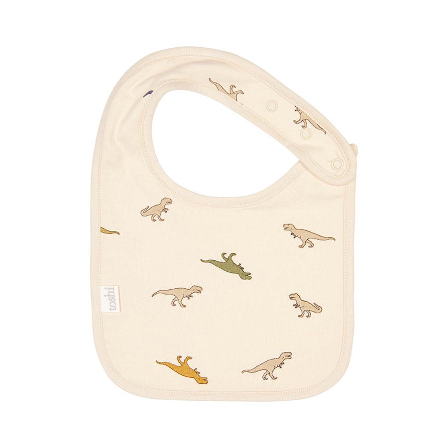 Toshi Baby Bib 2pc - Dinosauria