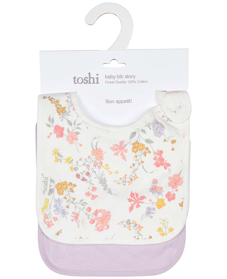 Toshi Baby Bib 2pc - Isabelle