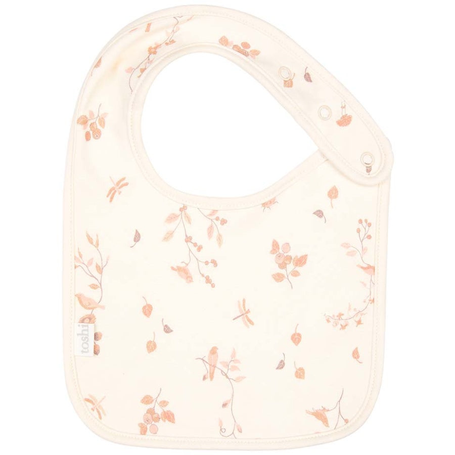 Toshi Baby Bib 2pc - Story / Songbirds