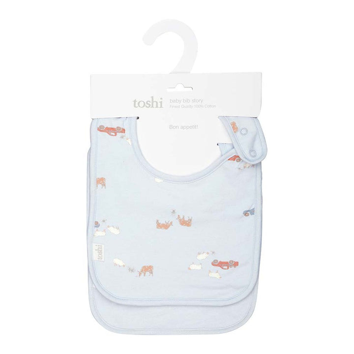 Toshi Baby Bib Story 2 pack - Sheep Station