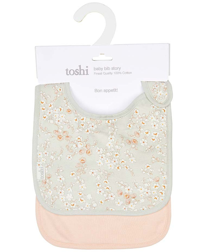 Toshi Baby Bib 2pc - Stephanie