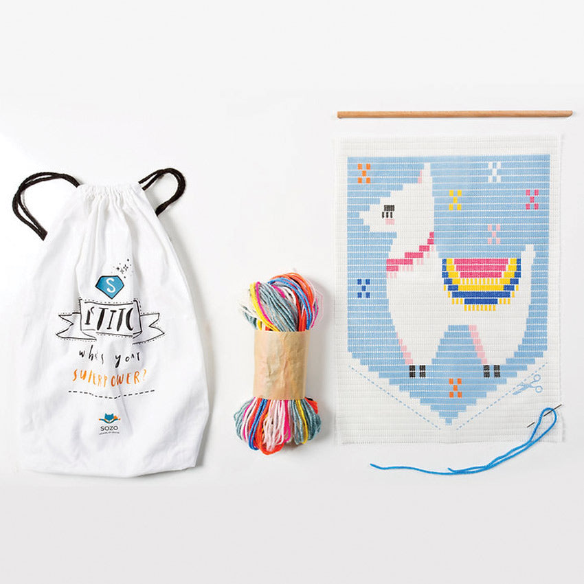 Llama Wall Art Kit