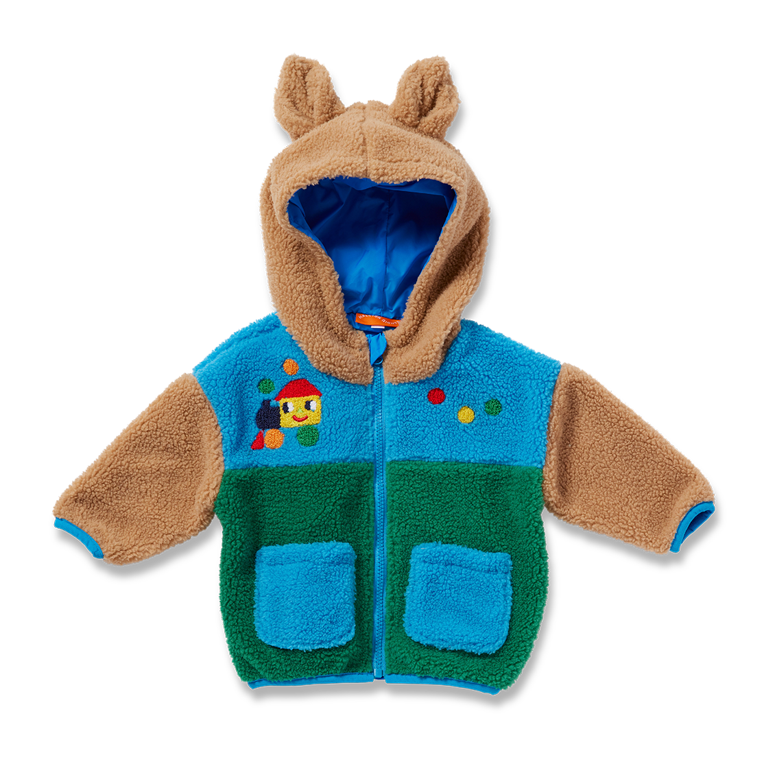 Halcyon Nights Sherpa Jacket - Rainbow Express