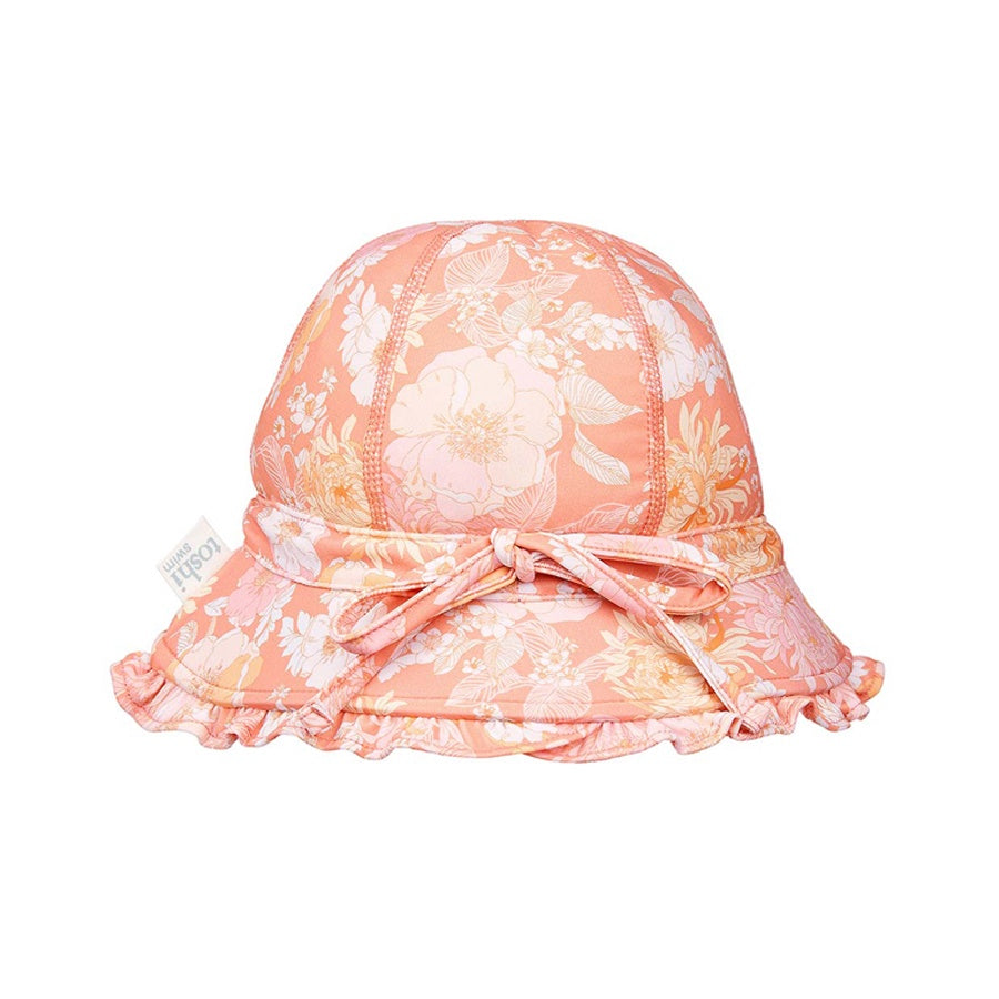 Toshi Swim Bell Hat - Tea Rose