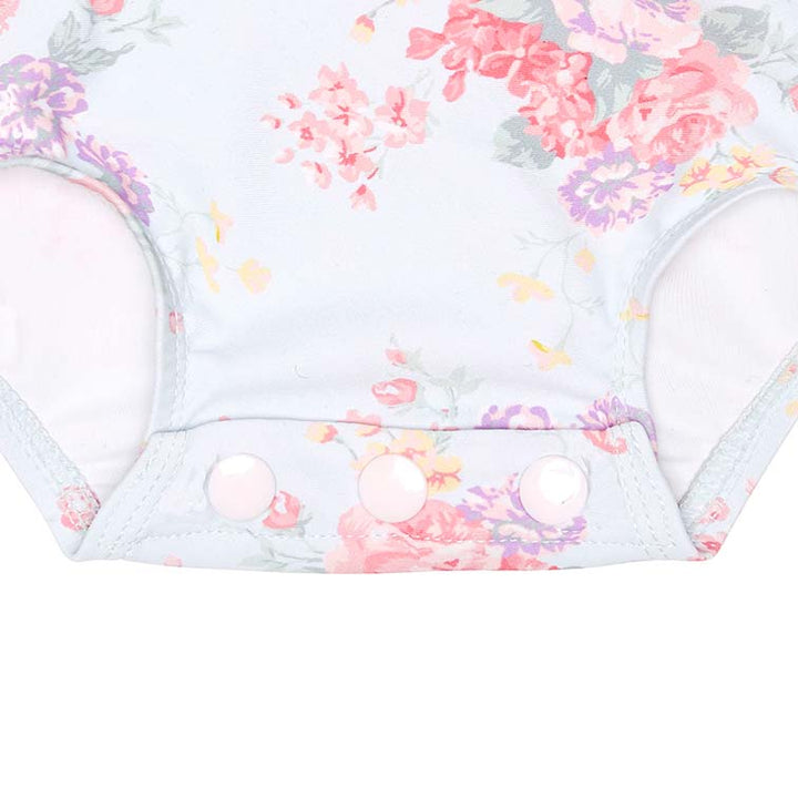 Toshi Swim Onesie Long Sleeve - Celeste