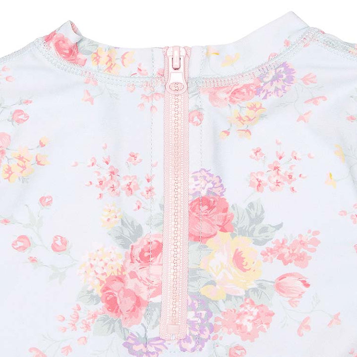 Toshi Swim Onesie Long Sleeve - Celeste