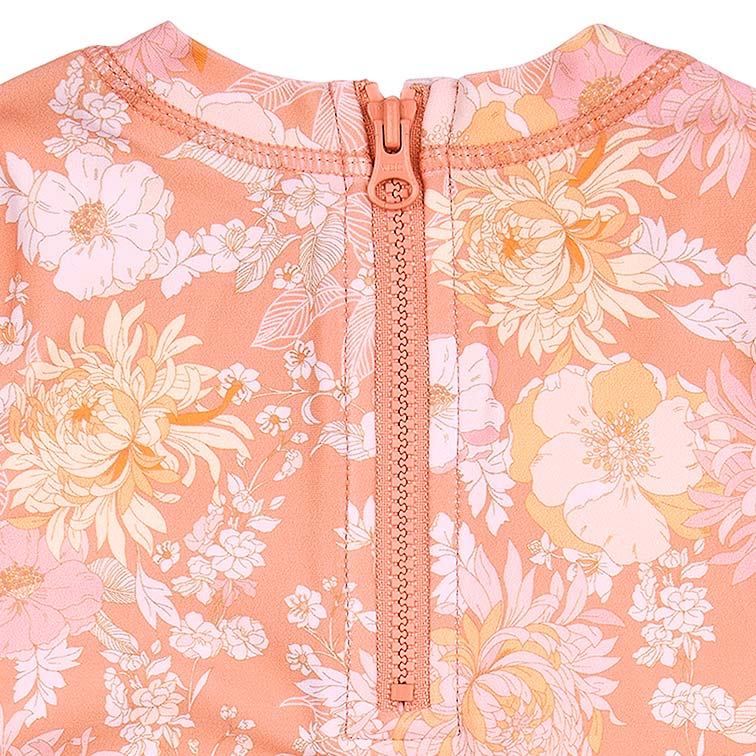 Toshi Swim Long Sleeve Rashie - Tea Rose